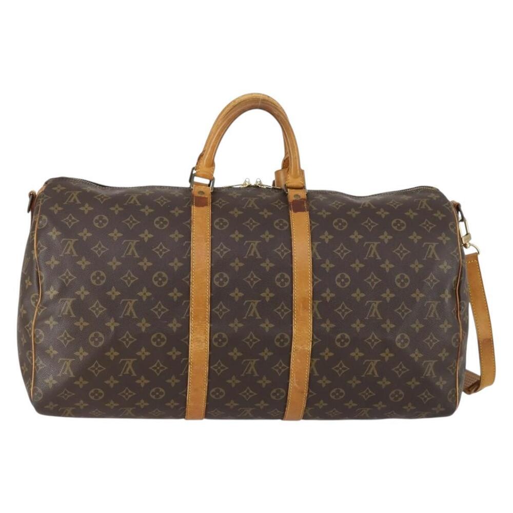 LOUIS VUITTON Monogram Keepall Bandouliere 55 Boston Bag M41414 LV Auth yk19591 - Picture 2 of 16